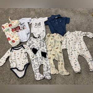 Assorted Baby Farm and Animal Clothing Set